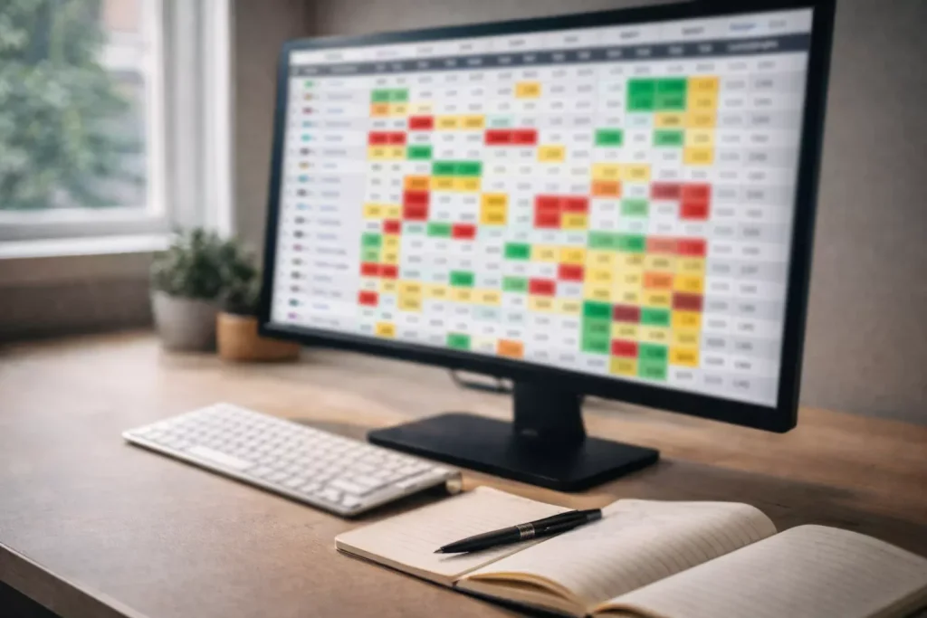 Pantalla de ordenador mostrando cuotas de diferentes casas de apuestas de F1